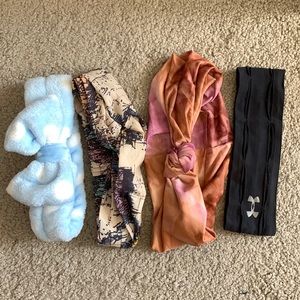 Assortment of pull on headbands